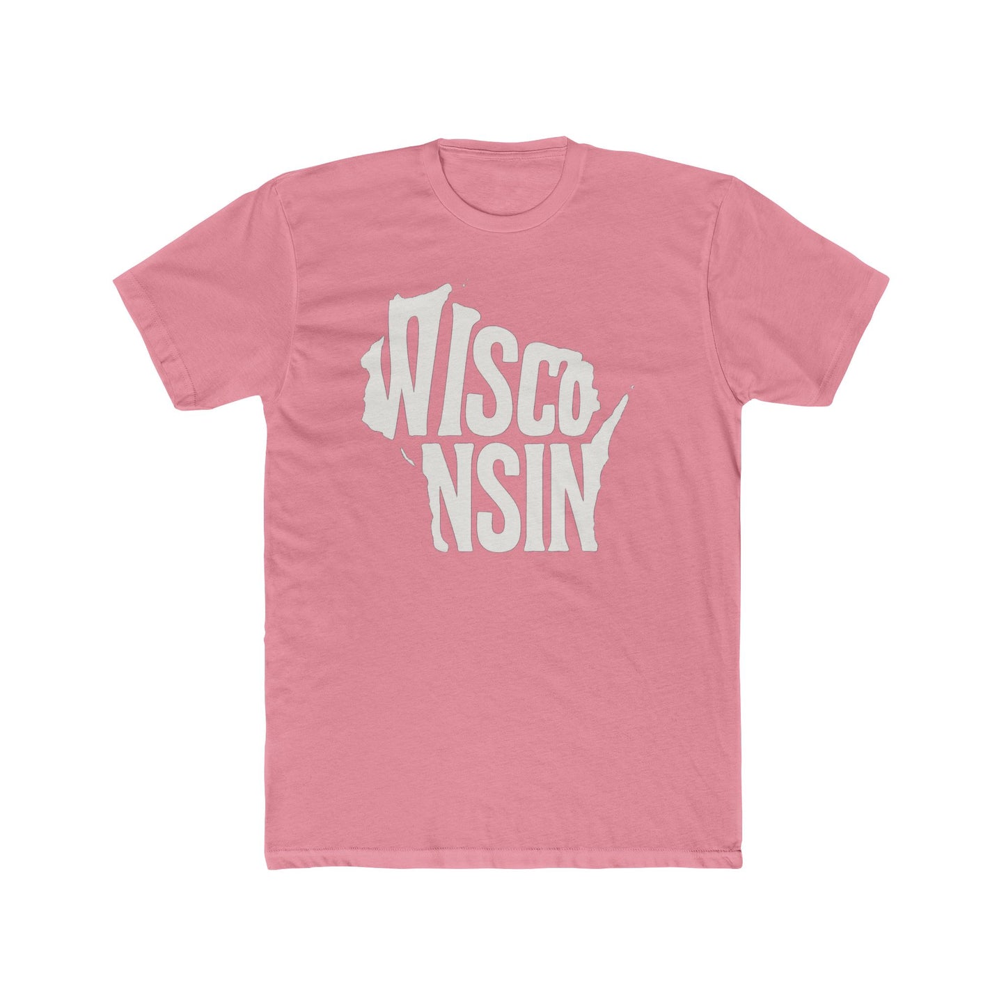 Wisconsin Unisex Cotton Crew Tee - Casual State Pride Shirt