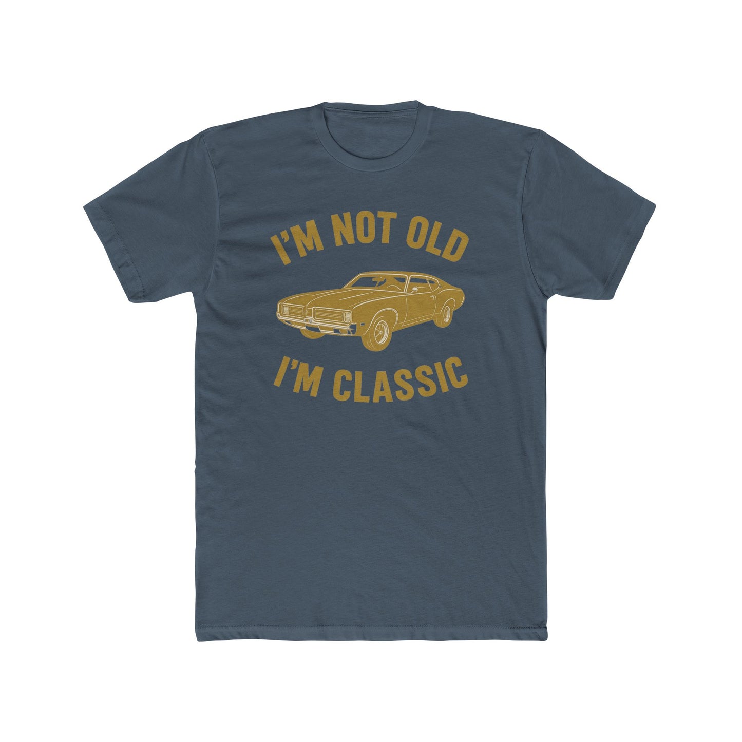 Vintage Car Crew Tee - "I'm Not Old, I'm Classic"