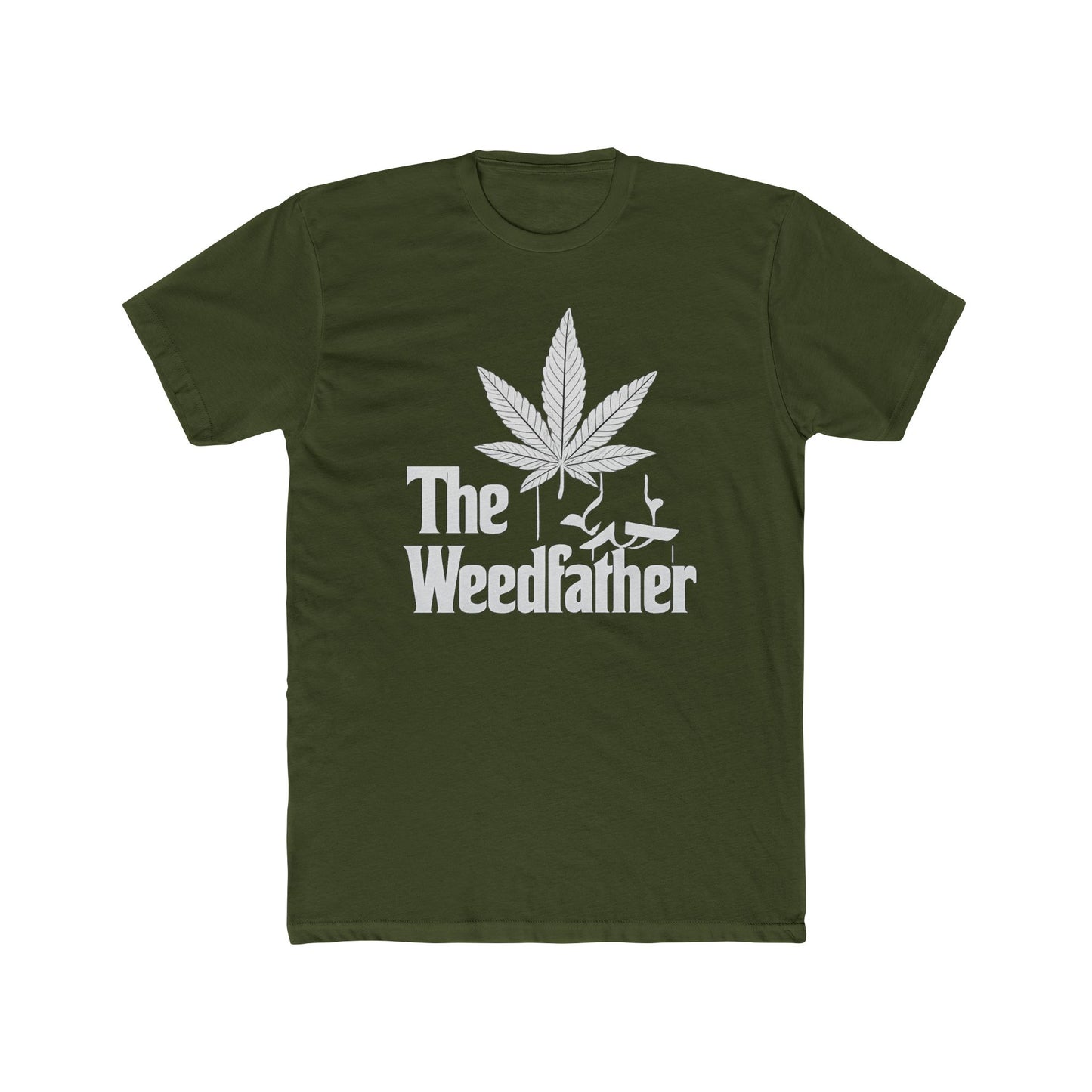 The Weedfather Unisex Cotton Crew Tee