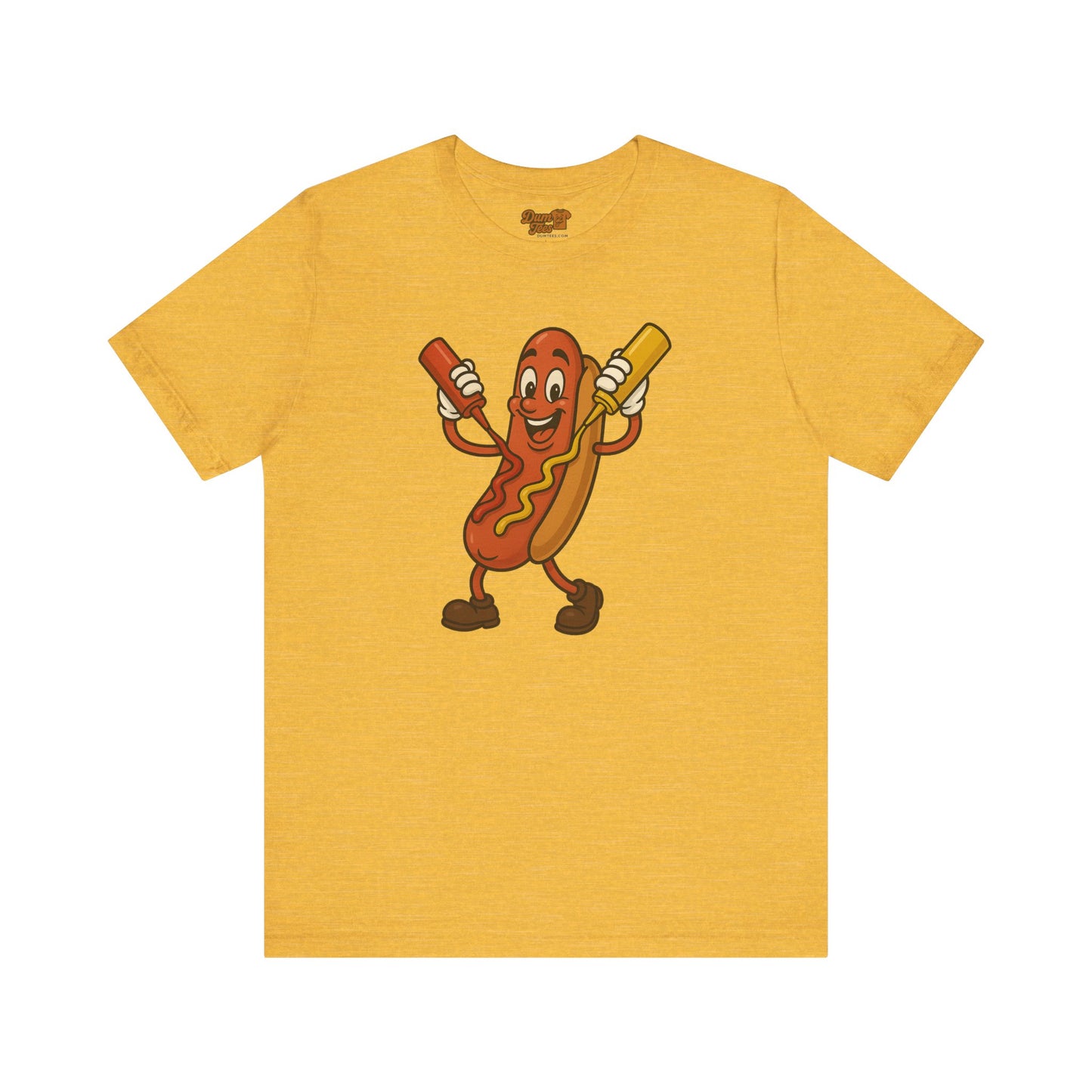 Funny Hot Dog Tee - Unisex Jersey Short Sleeve T-Shirt for Food Lovers