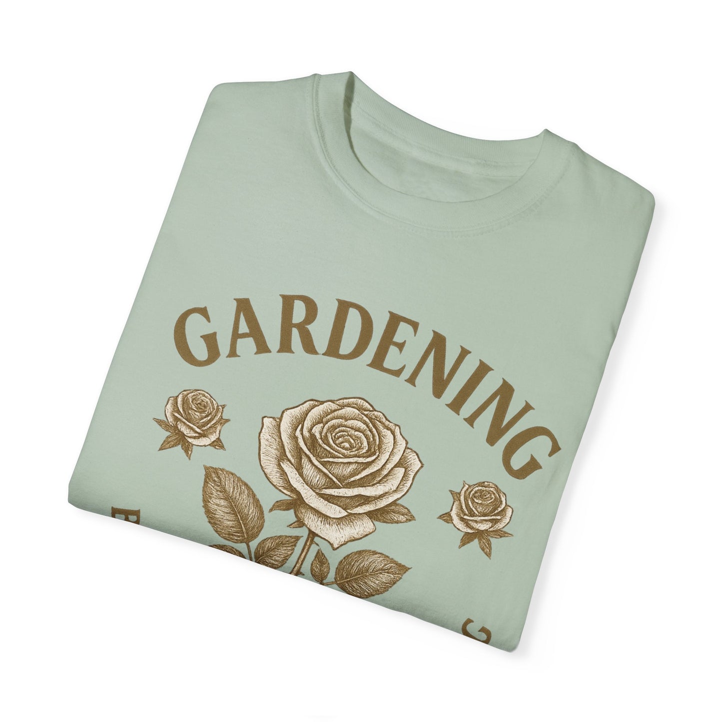 Gardening T-Shirt - "Because Murder is Wrong" Unisex Garment-Dyed Tee